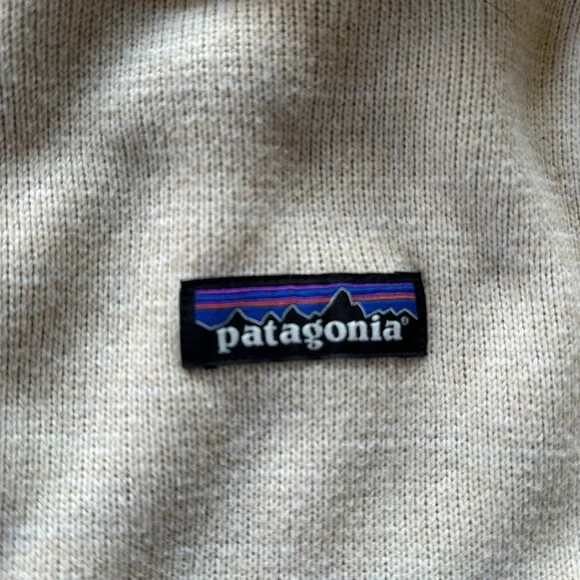 Patagonia Better Sweater Cream 1/4 Zip - Picture 3 of 6